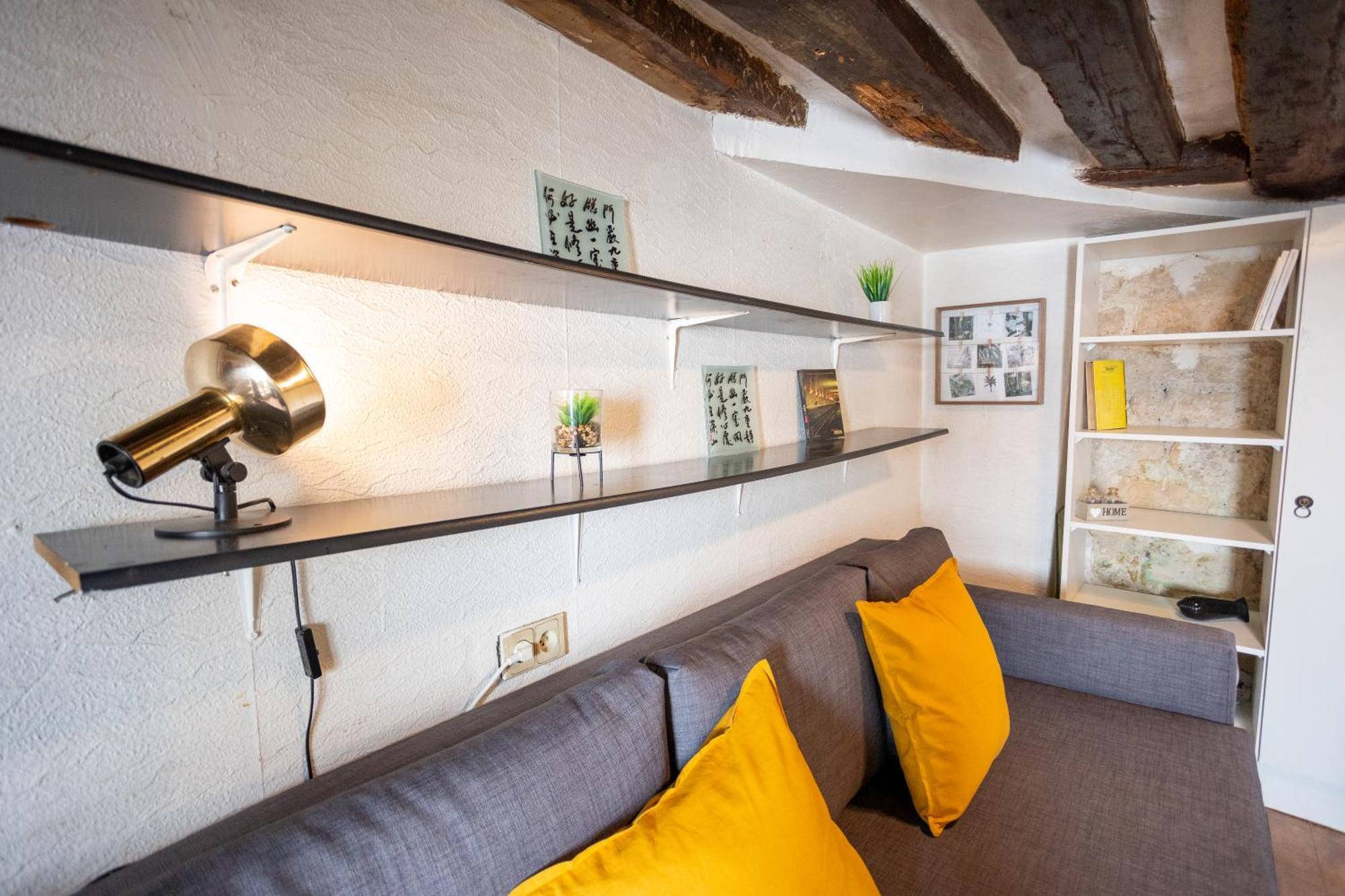 Studio Cosy Romantique En Plein Coeur De Paris Apartment Luaran gambar